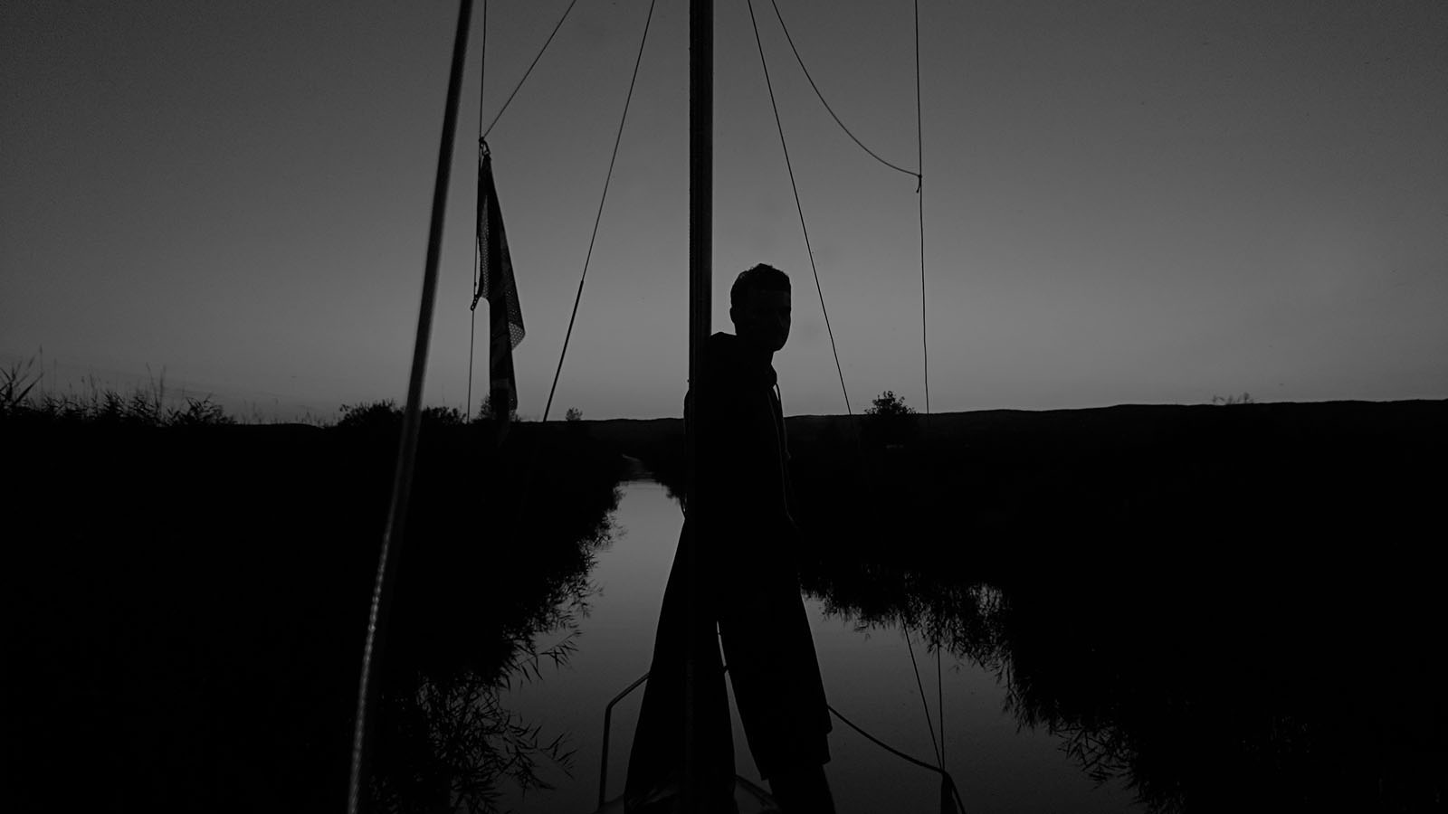 Segler im Purbacher Kanal am Neusiedler See